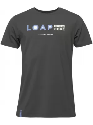 Herren-T-Shirt LOAP ALHON DUNKELGRAU