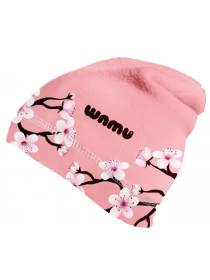 Fleecemütze für Kinder WAMU SAKURY ROSA