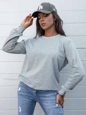 Damen Sweatshirt DSTREET by1315 HELLGRAU