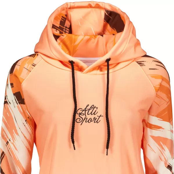 Funktionelles erweitertes Damen-Sweatshirt Premium ALTISPORT VOJ/ALW039MI03 ORANGE 