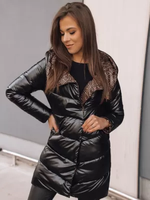 Damenjacke DSTREET DELSY LONG TY3481 SCHWARZ