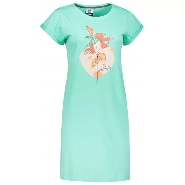  Frauen erweitert t -Shirt/Kleid ALTISPORT ALW187178 MINZE 