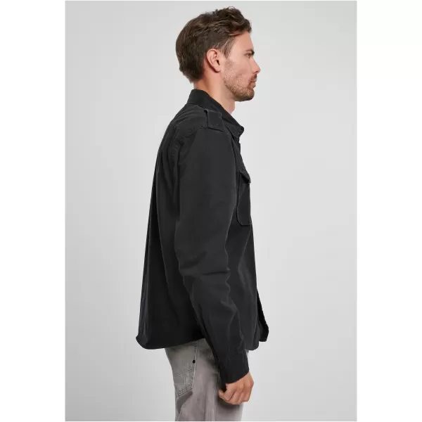  Hemd BRANDIT VINTAGE BD9373 SCHWARZ 