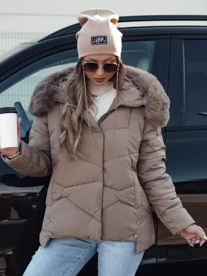 Frauenjacke DSTREET FIXMIX BEIGE