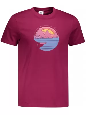 Herren-T-Shirt ALTISPORT ALM186129 FUCHSIE