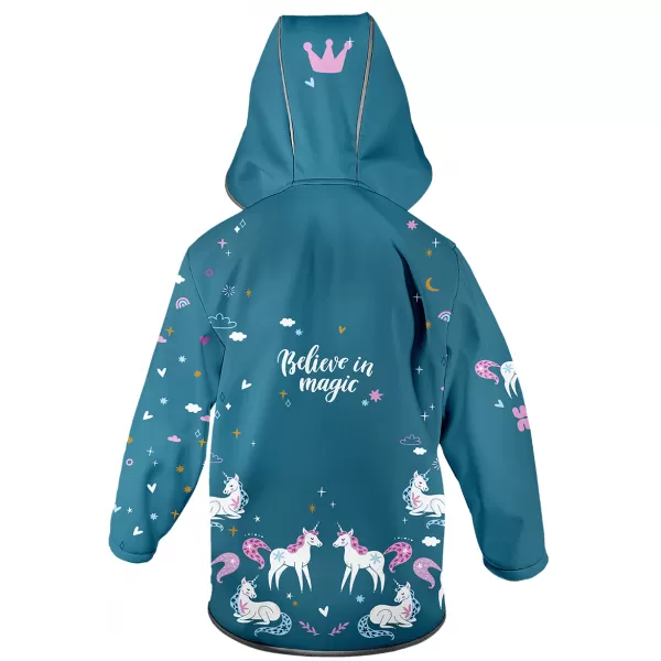  Baby Softshell Jacke WAMU JEDNOROŽCI BLAU 