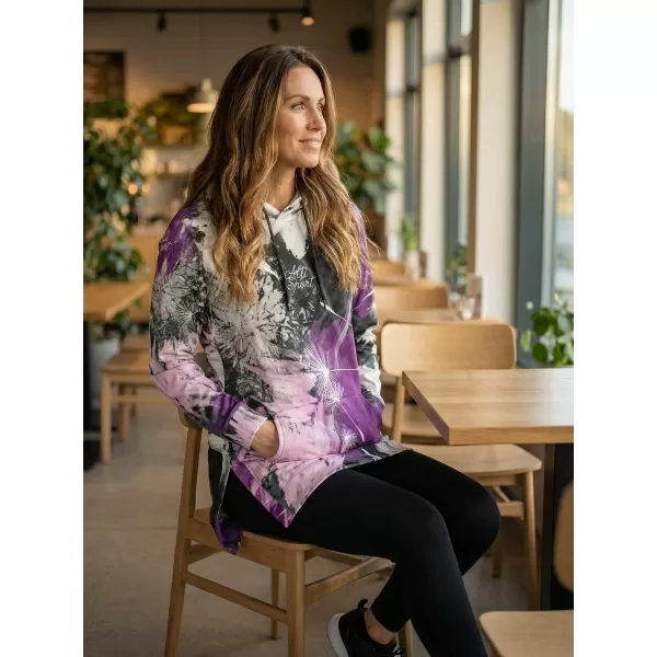  Funktionelles erweitertes Damen-Sweatshirt Premium ALTISPORT VOJ/ALW016MI03 LILA 