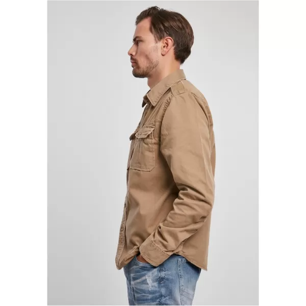  Hemd BRANDIT VINTAGE BD9373 KAMEL 