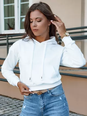Damen Sweatshirt DSTREET TRENDHOOD BY1310 WEIß