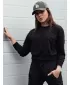 Damen Sweatshirt DSTREET by1298 SCHWARZ