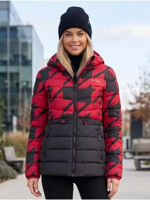 Damenjacke ALTISPORT DARCIA SCHWARZ ROT