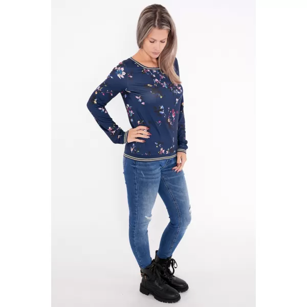  Damen-T-Shirt ALTISPORT DEVANA DUNKELBLAU 