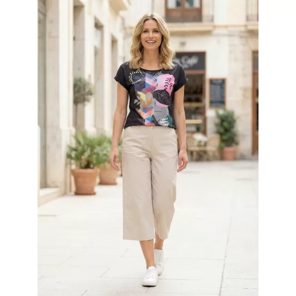  Damen-T-Shirt ALTISPORT DIANITA SCHWARZ 