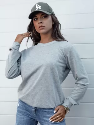Damen Sweatshirt DSTREET by1315 HELLGRAU