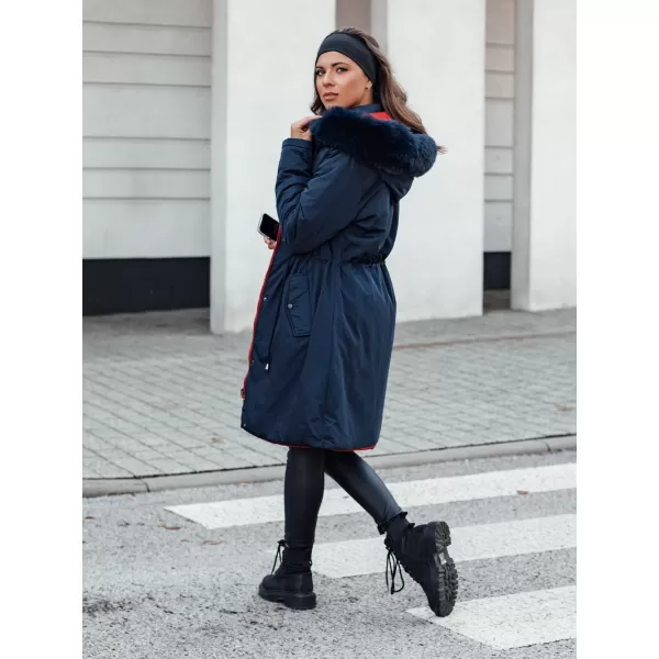  Damenmantel DSTREET TRENDNEL DUNKELBLAU Dstreet1 