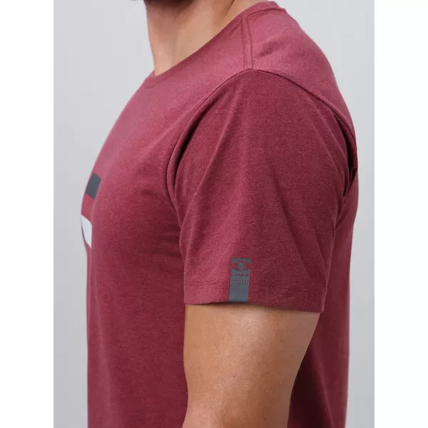  Herren-T-Shirt LOAP BOJAR ROT 