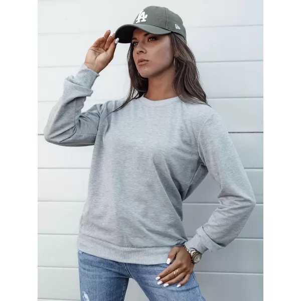  Damen Sweatshirt DSTREET by1315 HELLGRAU 