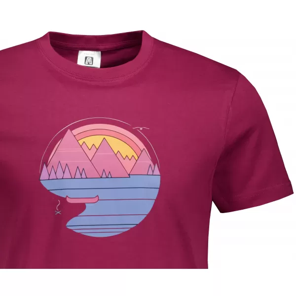  Herren-T-Shirt ALTISPORT ALM186129 FUCHSIE 