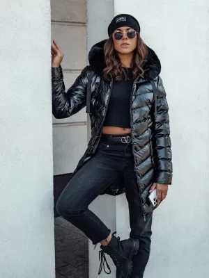 Damenjacke DSTREET CRYSTAL SCHWARZ