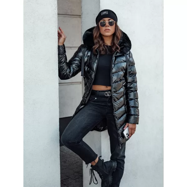  Damenjacke DSTREET CRYSTAL SCHWARZ 