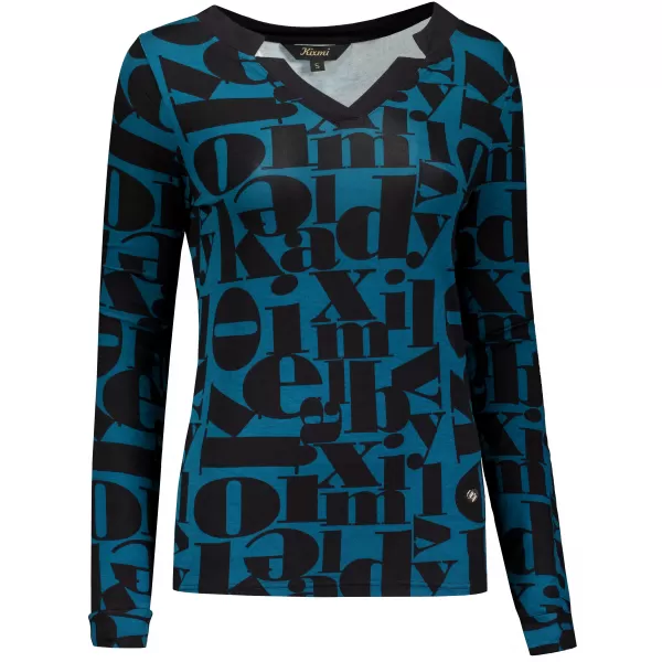  Damen-T-Shirt KIXMI TAFFY KEROSIN 