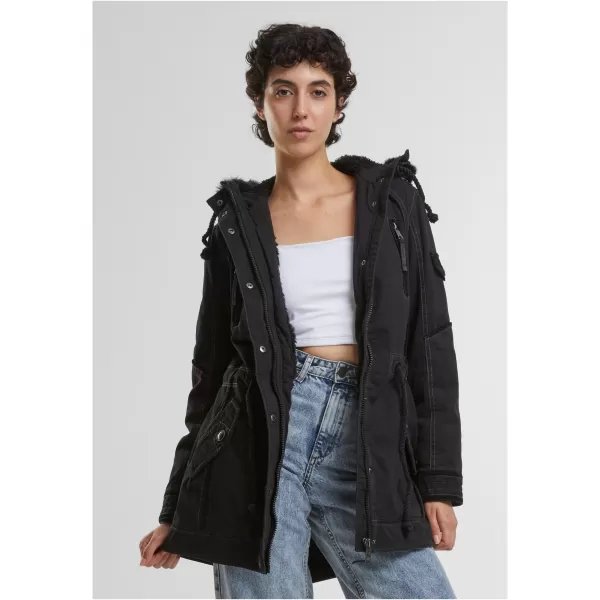  Damenparka BRANDIT BD33122 SCHWARZ 