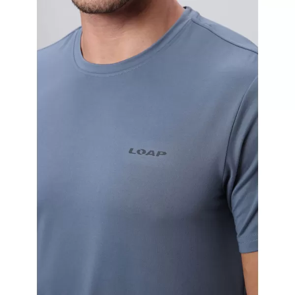  Herren-T-Shirt LOAP BYRAD BLAU 