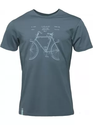 Herren-T-Shirt LOAP BREDAR BLAU