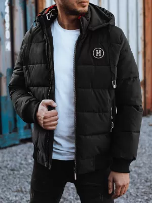 Herren Winterjacke DSTREET SCHWARZ