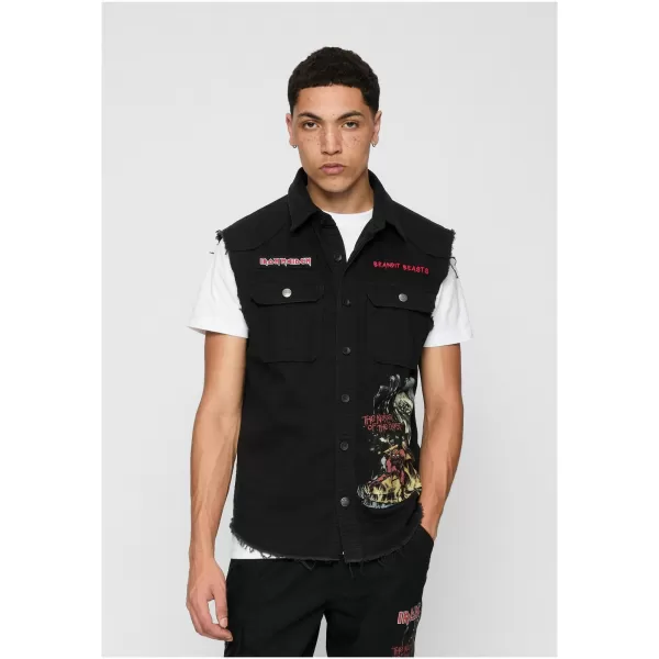  Hemd BRANDIT IRON MAIDEN BD61043 SCHWARZ 