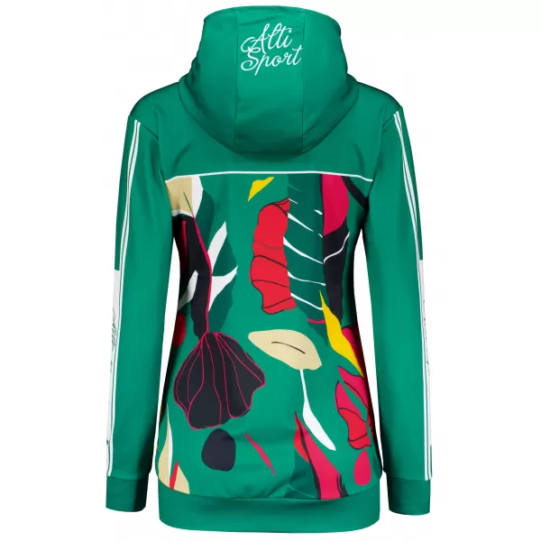  Funktionaler Sweatshirt -Prämie von Frauen ALTISPORT VOJ/ALW042MI01 GRÜN 