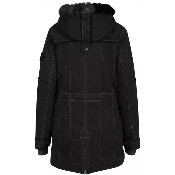  Damenparka BRANDIT BD33122 SCHWARZ 