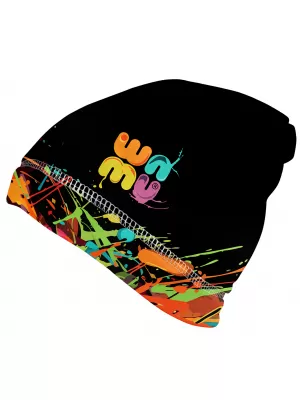 Baby Fleece Cap WAMU GAME ON SCHWARZ