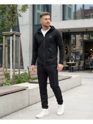 Herren -Sweatshirt ALTISPORT DANIS SCHWARZ