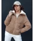 Frauenjacke DSTREET TRENDYGLAM TY4359 BEIGE
