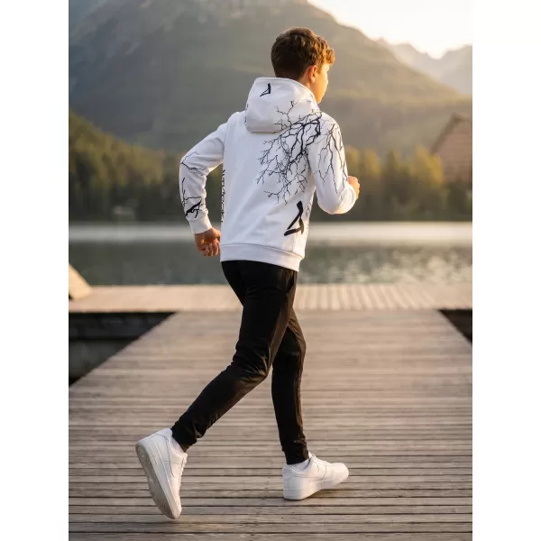  Hochwertiges Funktions-Sweatshirt für Kinder ALTISPORT VOJ/ALK004MI01 WEIß 