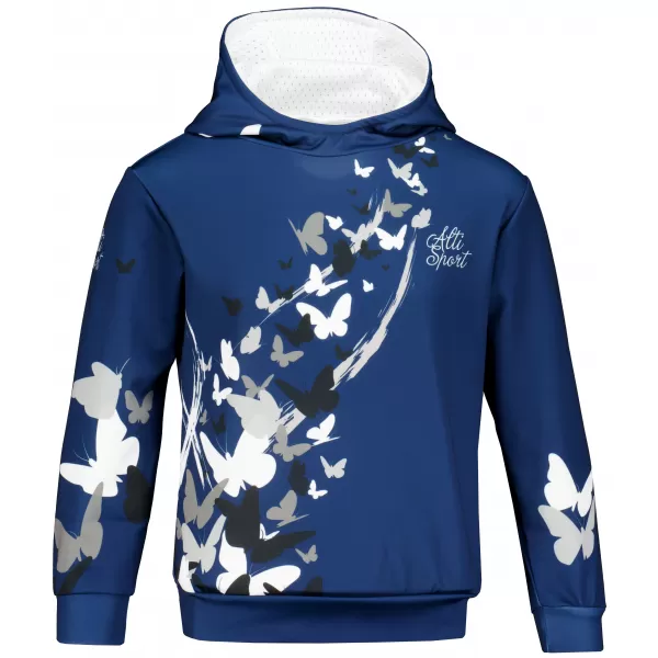  Hochwertiges Funktions-Sweatshirt für Kinder ALTISPORT VOJ/ALK022MI01 MARINEBLAU 