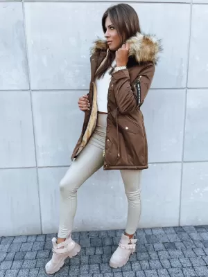 Damenjacke DSTREET VIXEN TY3871 KARAMELL