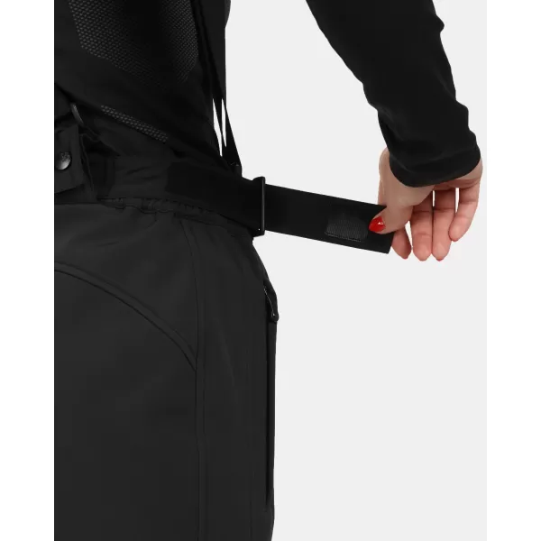  Softshell-Skihose für Damen KILPI RHEA-W WL0409KI SCHWARZ 