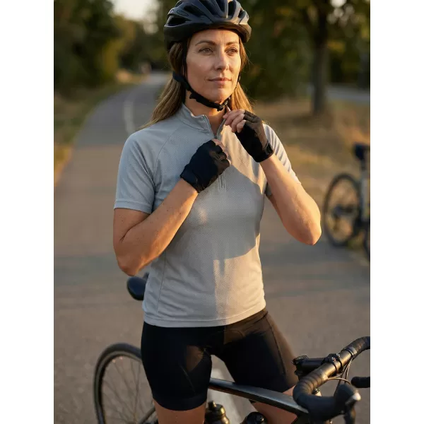  Damen-Radtrikot ALTISPORT NoPrint NP/ALW115NJ SILBER 