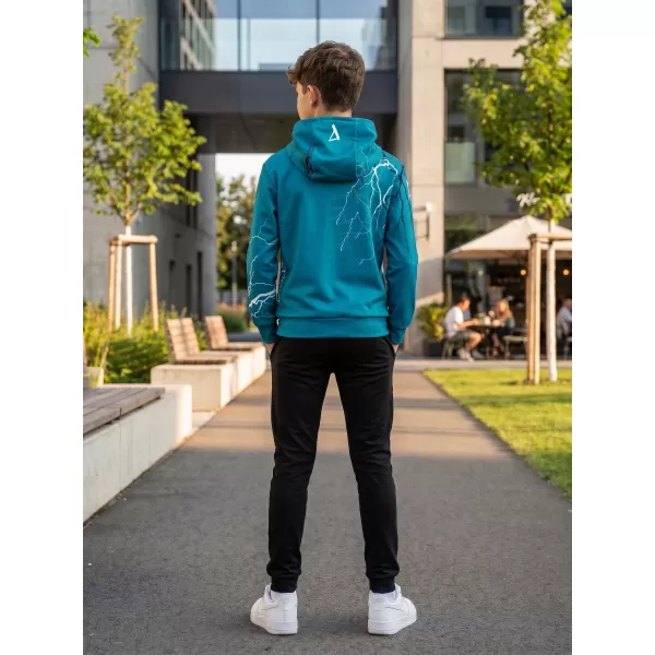  Hochwertiges Funktions-Sweatshirt für Kinder ALTISPORT VOJ/ALK004MI01 KEROSIN/WEIß 