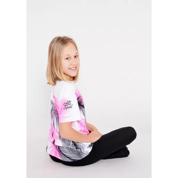 Hochwertiges Funktions-T-Shirt für Kinder ALTISPORT VOJ/ALK001TR01 WEIß 