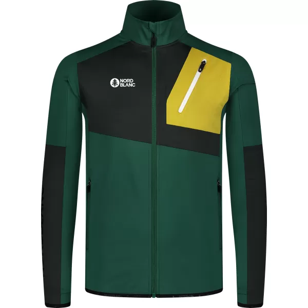  Powerfleece-Sweatshirt für Herren NORDBLANC RIVER GRÜN 