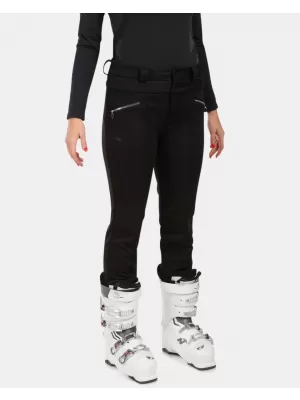 Ski-Softshellhose für Damen KILPI MAURA-W WL0405KI SCHWARZ