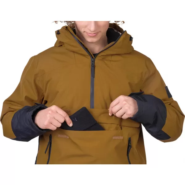  Herrenjacke HANNAH PATTY FD GOLDBRAUN/ANTHRAZIT 