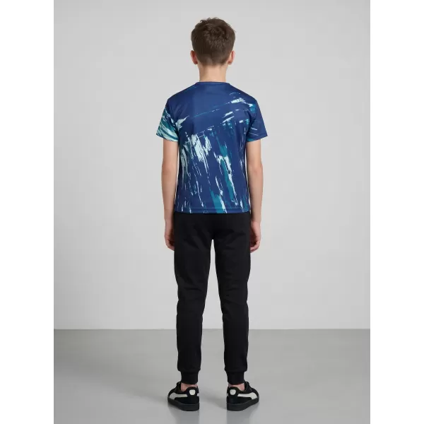  Hochwertiges Funktions-T-Shirt für Kinder ALTISPORT VOJ/ALK010TR01 KEROSIN/BLAU 