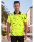 Herren-Funktions-T-Shirt mit Premium-Kragen ALTISPORT VOJ/ALM034TR05 NEONGELB