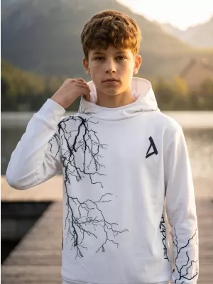 Hochwertiges Funktions-Sweatshirt für Kinder ALTISPORT VOJ/ALK004MI01 WEIß