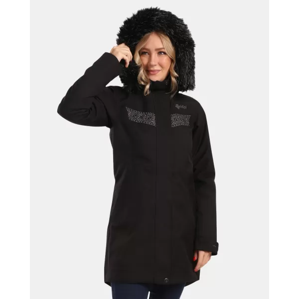  Wintermantel für Damen KILPI PERU-W WL0132KI SCHWARZ 
