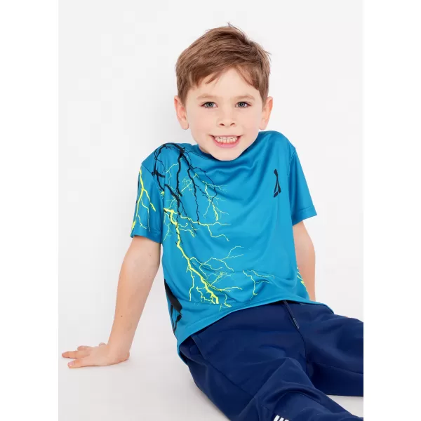  Hochwertiges Funktions-T-Shirt für Kinder ALTISPORT VOJ/ALK004TR01 KEROSIN/GELB 